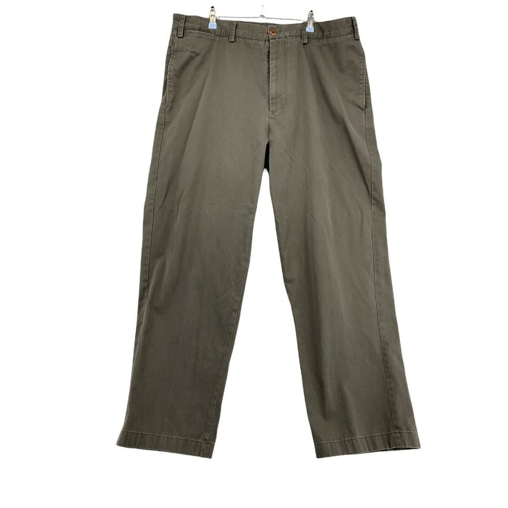 NAUTICA Pants Men's Chinos Button Closure Pockets 100% Cotton Size 41/31